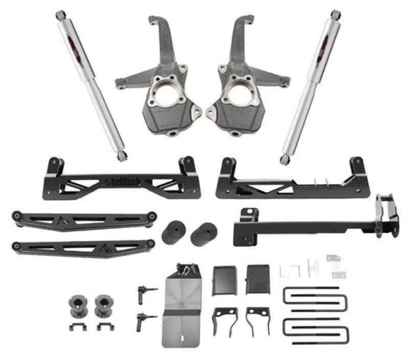 Belltech 19-20 Chevrolet Silverado / GMC Sierra 1500 4WD 6in Suspension Lift Kit w/ Shocks - Mammoth Racing -