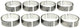 Clevite Nissan VK56DE VK45DE VK50VE VK56VD VK56VDS Con Rod Bearing Set - Mammoth Racing -