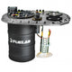 Fuelab Quick Service Surge Tank w/No Lift Pump & Dual 340LPH Pumps - Titanium - Mammoth Racing -