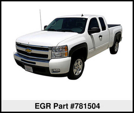 EGR 07-13 Chev Silverado 6-8ft Bed OEM Look Fender Flares - Set (781504) - My Store