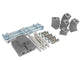aFe Control PFADT Series Steel Frame Camber Kit; Chevrolet Corvette (C5/C6) 97-13 - Mammoth Racing -