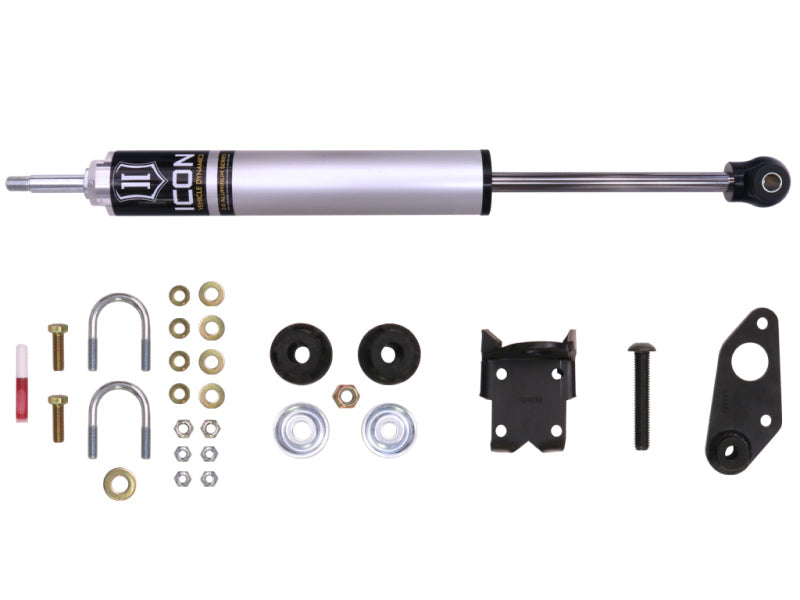 Icon 07-18 Jeep Wrangler JK High-Clearance Steering Stabilizer Kit - Mammoth Racing -