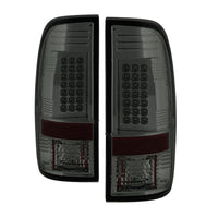 Spyder Ford Super Duty 08-15 LED Tail Lights Smoke ALT-YD-FS07-LED-SM - Mammoth Racing -