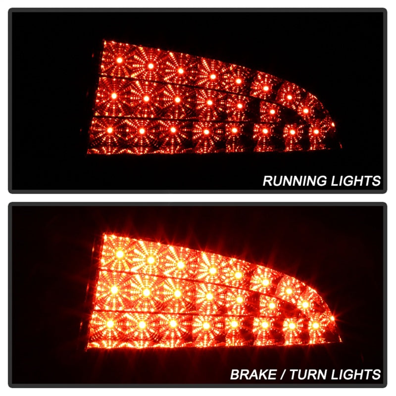 Spyder Dodge Charger 06-08 LED Tail Lights Black ALT-YD-DCH05-LED-BK - Mammoth Racing -