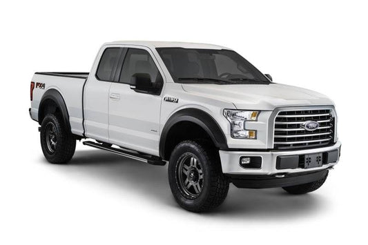 Bushwacker 18-19 Ford F-150 Extend-A-Fender Style Flares 4pc. - Black - Mammoth Racing -