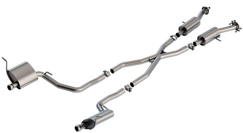 Borla 14-20 Jeep Grand Cherokee High Altitude/Summit 3.6L V6 2/4WD 2.25in S-Type Cat-back - Mammoth Racing -