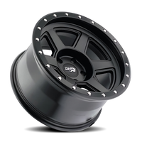 Dirty Life 9315 Compound 17x9 / 5x127 BP / -12mm Offset / 78.1mm Hub Matte Black Wheel - Mammoth Racing -