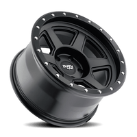 Dirty Life 9315 Compound 17x9 / 6x139.7 BP / -12mm Offset / 106mm Hub Matte Black Wheel - Mammoth Racing -