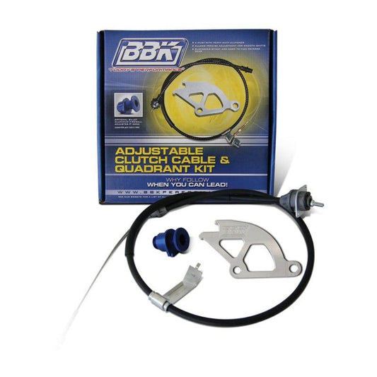 BBK 79-95 Mustang Adjustable Clutch Quadrant Cable And Firewall Adjuster Kit - Mammoth Racing -