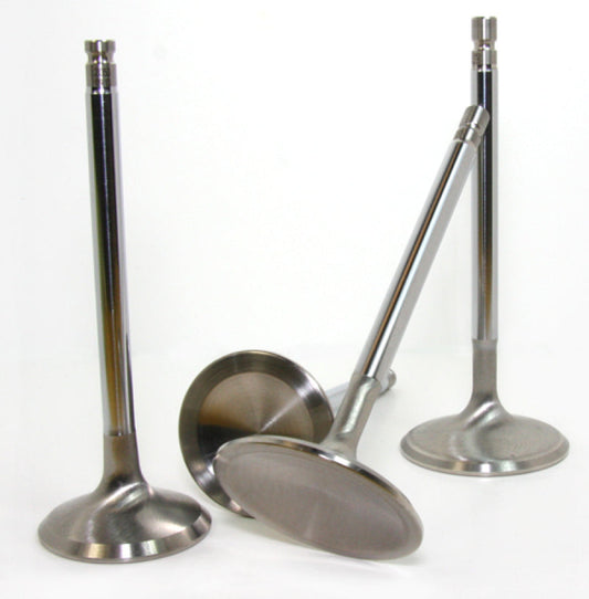 GSC P-D Nissan VR38DETT Chrome Polished Super Alloy Exhaust Valve - 32.15mm Head STD - SET OF 12 - Mammoth Racing -