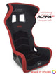 PRP Alpha Head Containment Composite Seat - Mammoth Racing -