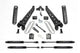 Fabtech 05-07 Ford F250 4WD w/o Factory Overload 6in Rad Arm Sys w/Coils & Stealth - Mammoth Racing -