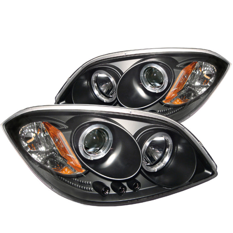 Spyder Chevy Cobalt 05-10/Pontiac G5 07-09 Projector Headlights LED Halo LED Blk PRO-YD-CCOB05-HL-BK - Mammoth Racing -