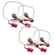 Oracle Dodge Charger 11-14 LED Halo Kit - White - Mammoth Racing -