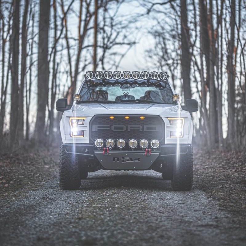 KC HiLiTES Flex ERA 4 Single Light - 80W Combo Beam - Mammoth Racing -