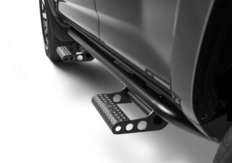 N-Fab RKR Step System 10-17 Toyota 4 Runner (Trail Edition) SUV 4 Door - Tex. Black - 1.75in - Mammoth Racing -