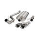 Corsa 11-13 Ford F-150 Raptor 6.2L V8 Polished Sport Cat-Back Exhaust - Mammoth Racing -