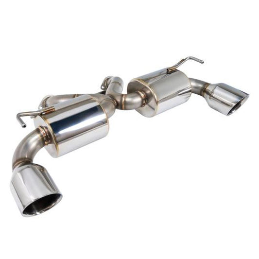 Remark Nissan 370Z (Z34) V2 Axle Back Exhaust w/Stainless Steel Double Wall Tip - My Store