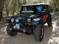 KC HiLiTES 07-18 Jeep JK 50in. C-Series C50 LED Light Bar w/Overhead Mount Bracket Kit - Mammoth Racing -