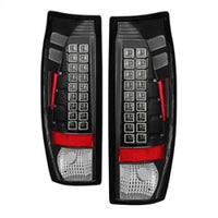 Spyder Chevy Avalanche 02-06 LED Tail Lights Black ALT-YD-CAV02-LED-BK - Mammoth Racing -