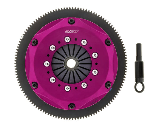 Exedy 1990-1996 Nissan 300zx Turbo V6 Hyper Triple Cerametallic Clutch Rigid Disc Push Type Cover - Mammoth Racing -