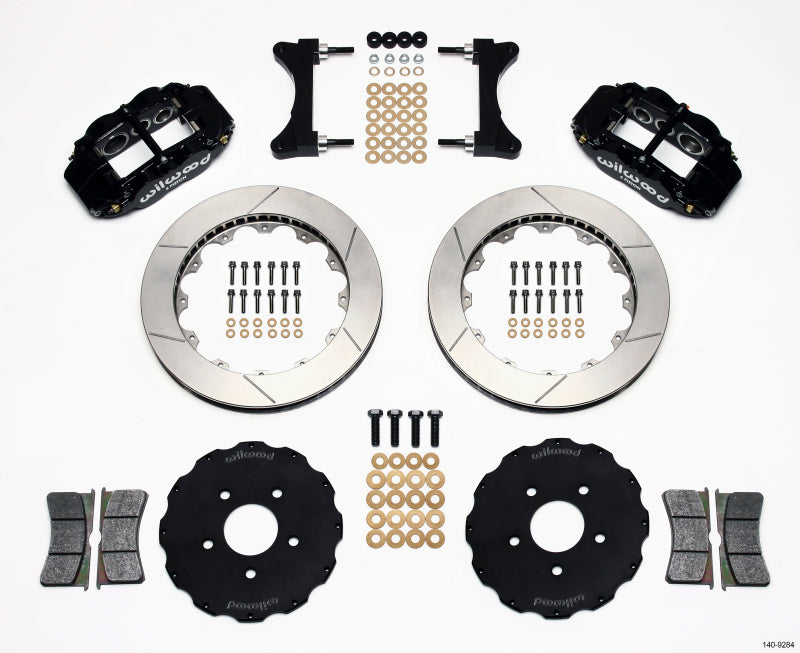Wilwood Narrow Superlite 6R Front Hat Kit 13.06in Mitsubishi EVO Viii - My Store