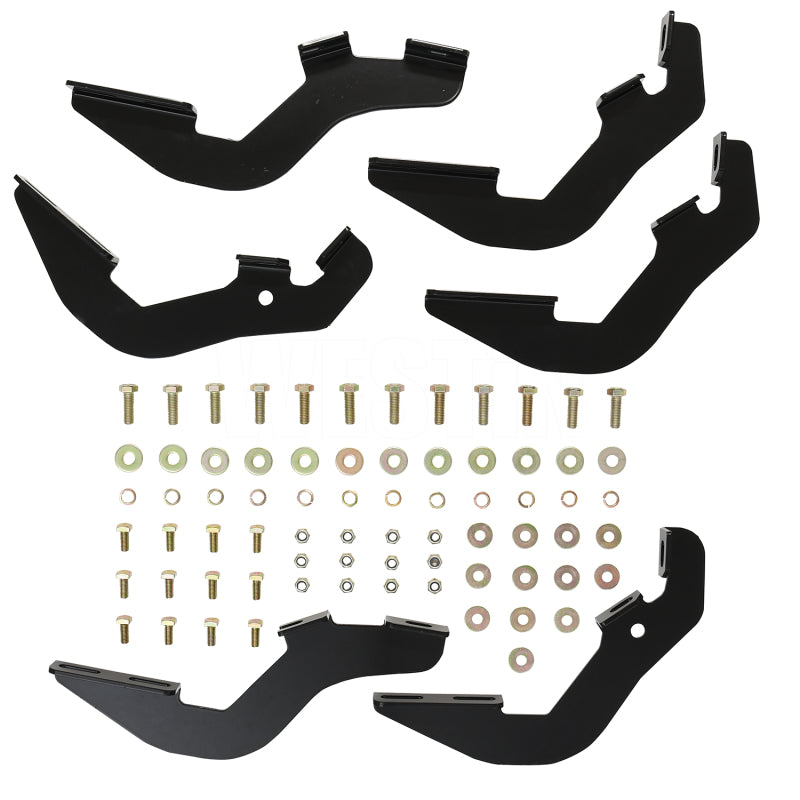 Westin 21-22 Ford Bronco Running Board Mount Kit - (Use w/ 27-74725) - Mammoth Racing -
