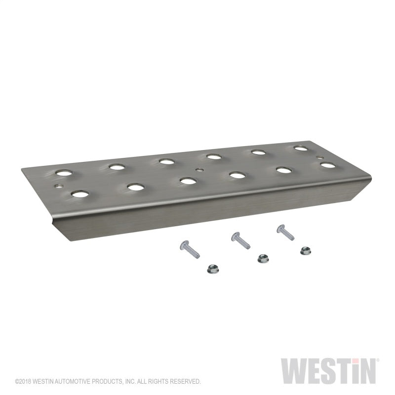 Westin HDX Stainless Drop Hitch Step 34in Step 2in Receiver - Textured Black - Mammoth Racing -