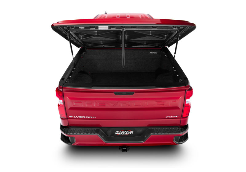 UnderCover 19-20 Chevy Silverado 1500 5.8ft Lux Bed Cover - Black - Mammoth Racing -
