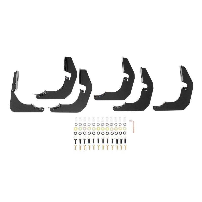 Westin 2009-2014 Ford F-150 SuperCrew PRO TRAXX 4 Oval Nerf Step Bars - Black - Mammoth Racing -