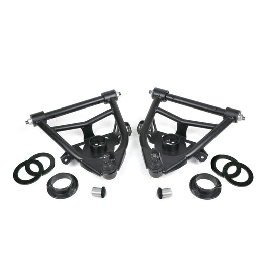 71-87 Chevy C10 Truck Front Lower StrongArms Stock Style Coil Spring - Mammoth Racing -