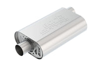 Borla CrateMuffler SBC Hot 350/383 2.5 inch Offset/Center 14in x 4.35in x 9in Oval Muffler - My Store