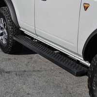 Westin Grate Steps Running Boards 75 in - Textured Black - Mammoth Racing -
