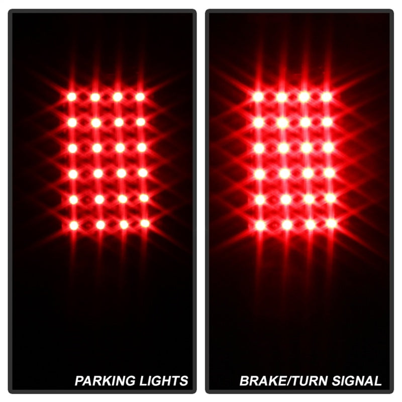 Xtune Dodge Ram 1500 94-01 / Ram 2500/3500 94-02 LED Tail Lights Black ALT-ON-DRAM94-LED-BK - Mammoth Racing -