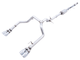 AWE Tuning 4th Gen GM 1500 5.3L 0FG Catback Split Rear Exit (w/ Bumper Cutouts) - Quad Chrome Tips - My Store