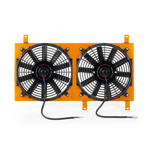Mishimoto 99-05 Mazda Miata Aluminum Fan Shroud Gold - Mammoth Racing -