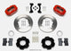Wilwood Forged Dynalite Front Hat Kit 11.00in Red 95-05 Miata - Mammoth Racing -