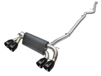 aFe 16-18 BMW M2 L6-3.0L MACH Force-Xp 3in to 2.5in 304 SS Cat-Back Exhaust System-Quad Black Tips - Mammoth Racing -