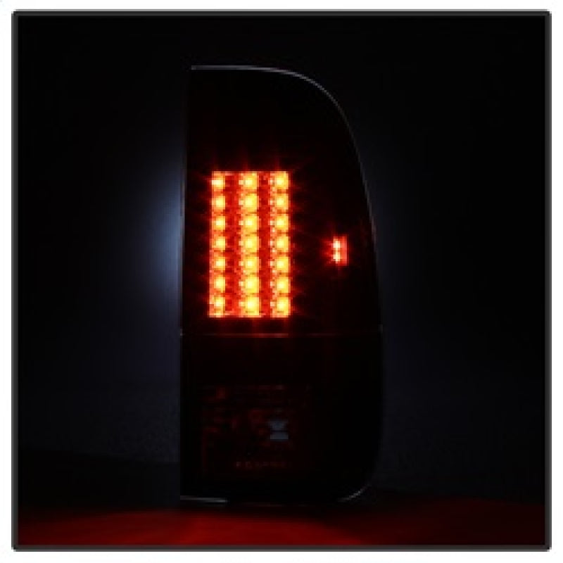 Spyder Ford Super Duty 08-15 Version 2 LED Tail Lights Black ALT-YD-FS07-LED-G2-BK - Mammoth Racing -