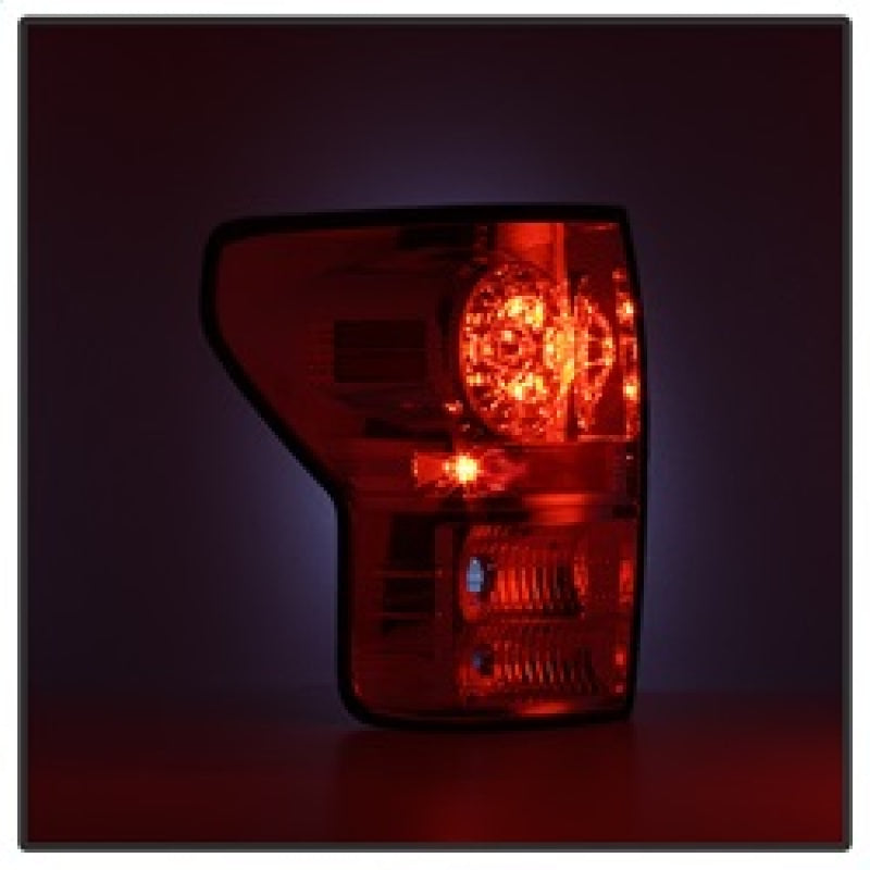 Spyder Toyota Tundra 07-13 LED Tail lights Smoke ALT-YD-TTU07-LED-SM - Mammoth Racing -