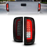 ANZO 15-21 Chevrolet Colorado Full LED Tail Lights w/ Red Lightbar Black Housing Smoke Lens - My Store