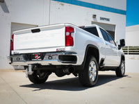 aFe Large Bore-HD 5 IN 409 SS DPF-Back Exhaust System w/Black Tip 20-21 GM Truck V8-6.6L - Mammoth Racing -