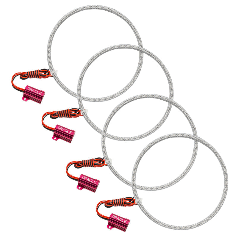 Oracle Dodge Ram 06-08 LED Tail Light Halo Kit - Red - Mammoth Racing -