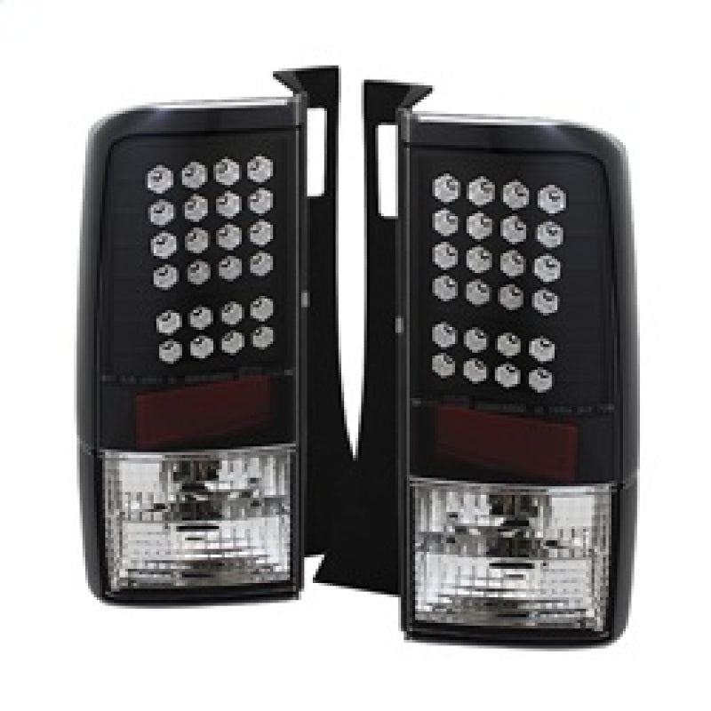 Spyder Scion XB 03-07 LED Tail Lights Black ALT-YD-TSXB03-LED-BK - Mammoth Racing -