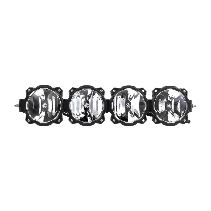 KC HiLiTES Universal 26in. Pro6 Gravity LED 4-Light 80w Combo Beam Light Bar (No Mount) - Mammoth Racing -