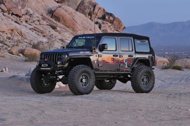 Fabtech 18-21 Jeep JL 4-Door 5in Crawler w/Dlss Resi - Mammoth Racing -