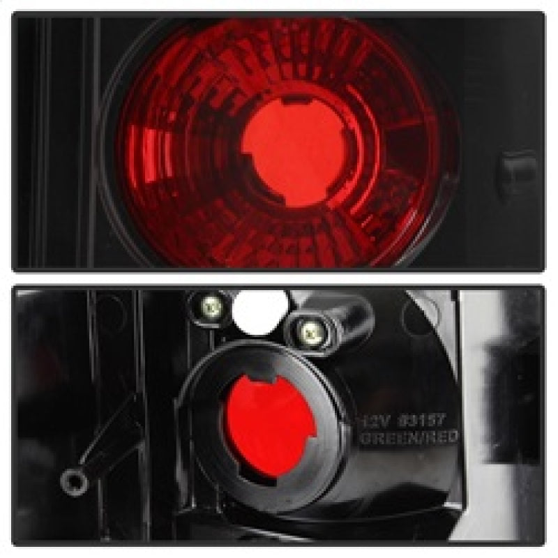 Spyder Jeep Grand Cherokee 05-06 Euro Style Tail Lights Black ALT-YD-JGC05-BK - Mammoth Racing -
