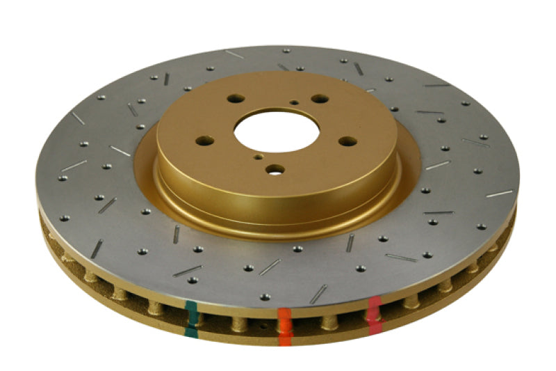 DBA 04-12 Subaru STi/2017 BRZ w/Perf. Pkg. 10 Stud Hole Front Drilled & Slotted 4000 Series Rotor - Mammoth Racing -