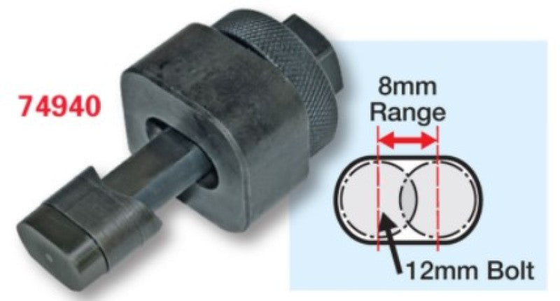 SPC Performance 12x8mm Slot Punch Tool - Mammoth Racing -
