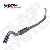Diamond Eye KIT 4in TB SGL SS: TURN DOWN 00-03 FORD 7.3L F250/F350 - Mammoth Racing -